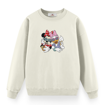 Minnie and Daisy - Premium Oversize Sweatshirt