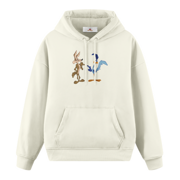 Coyote and Road Runner - Premium Oversize Hoodie