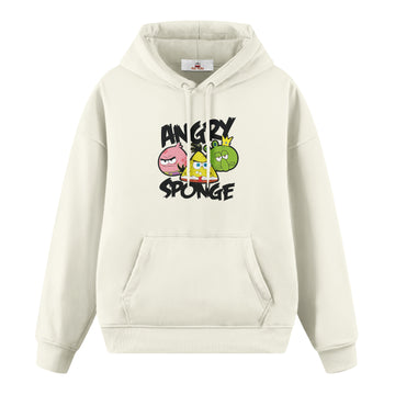 Angry Spongebob - Premium Oversize Hoodie