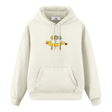 Cat Dog - Premium Oversize Hoodie