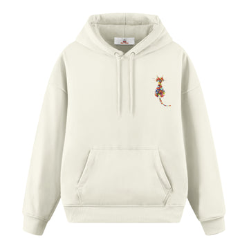 Cat Flower - Premium Oversize Hoodie
