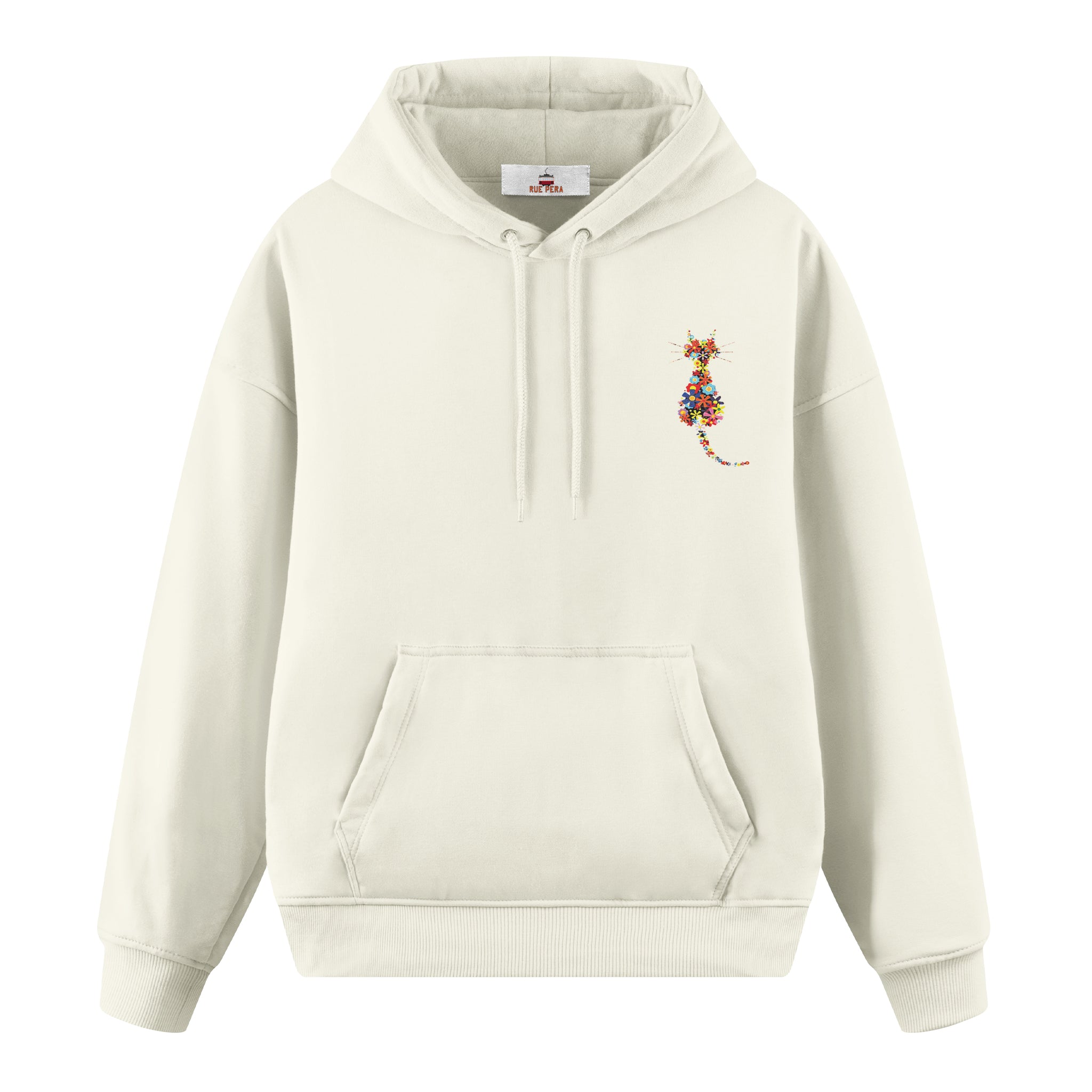 Cat Flower - Premium Çocuk Hoodie