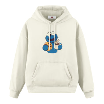 Cookie and Coffee Time - Premium Oversize Hoodie