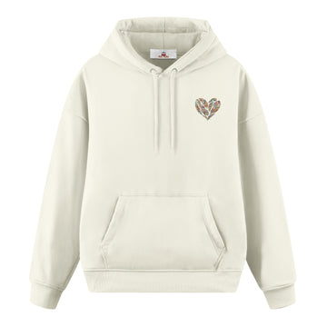 Feather Heart - Premium Oversize Hoodie