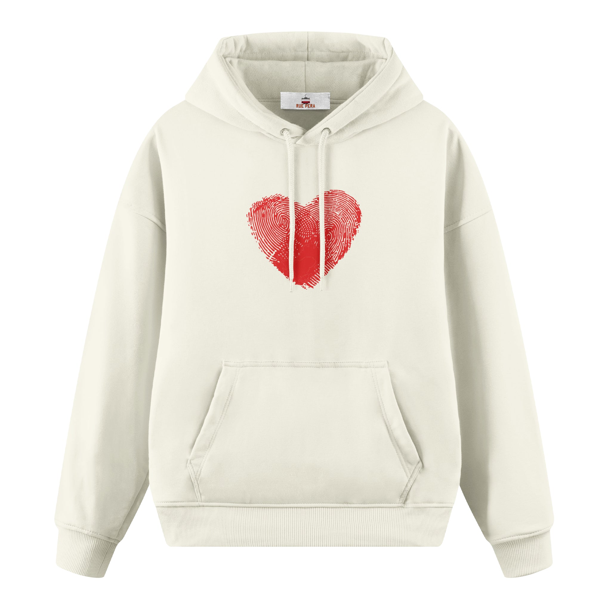 Heart Finger Print - Premium Çocuk Hoodie