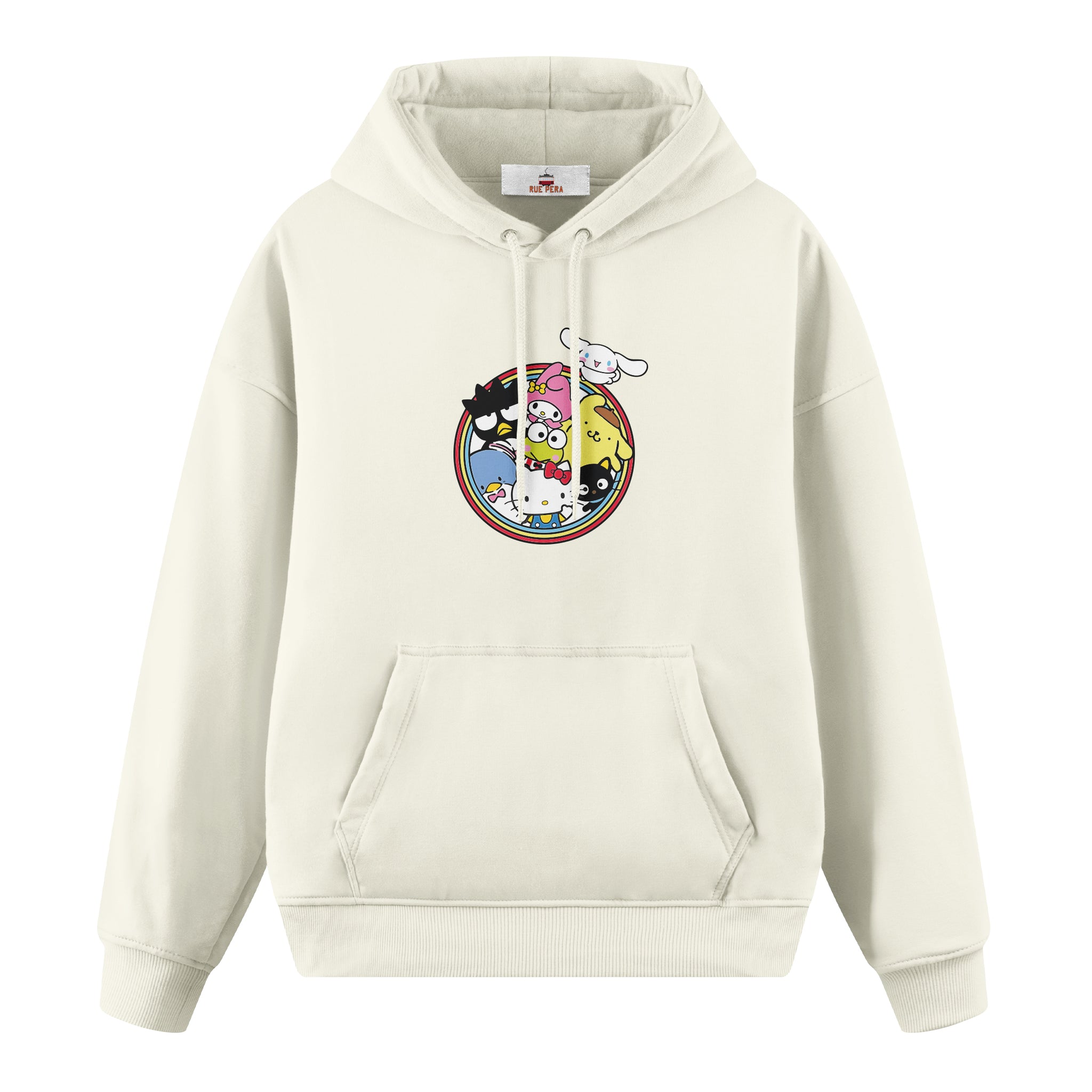 Hello Kitty Circle - Premium Çocuk Hoodie