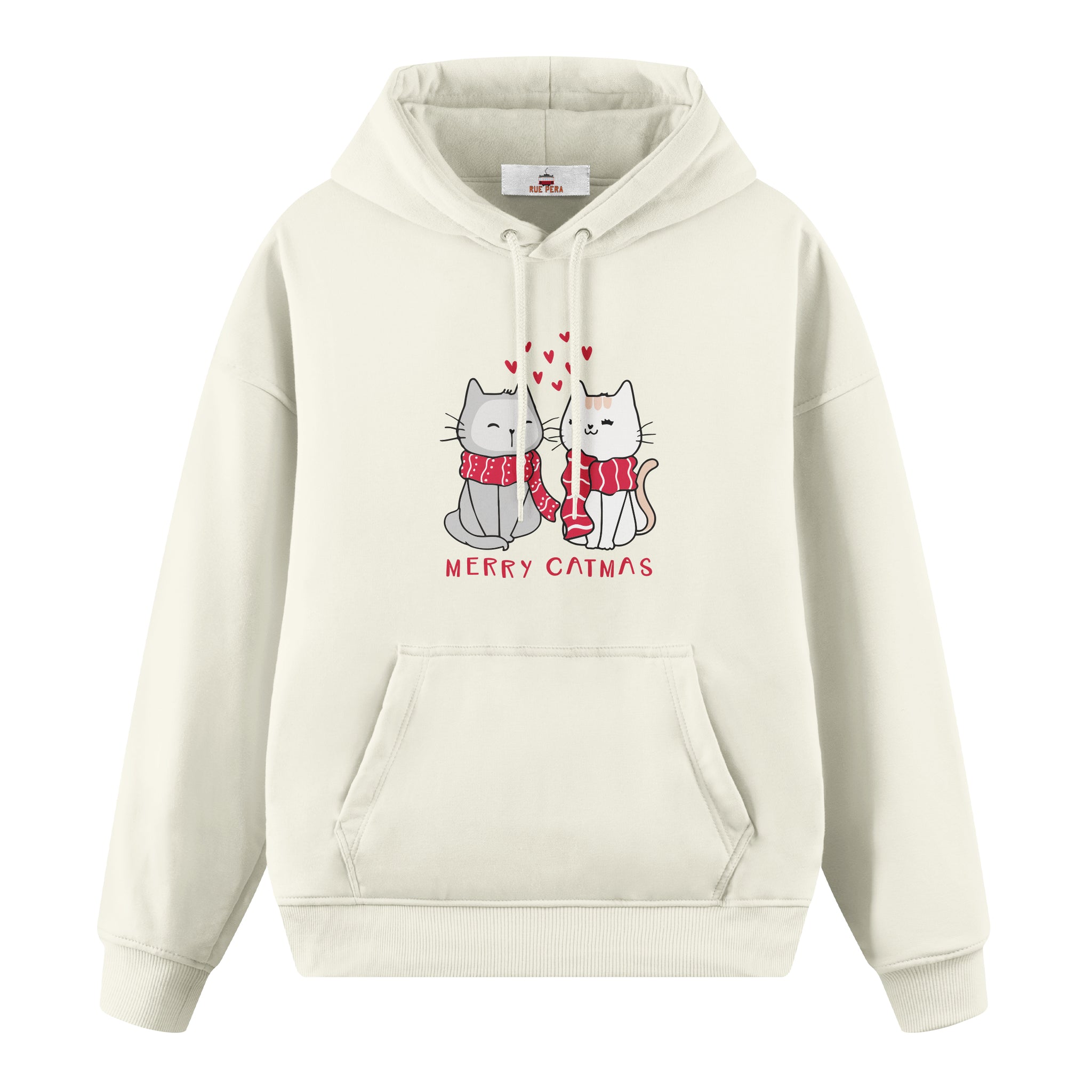 Merry Catmas - Premium Çocuk Hoodie