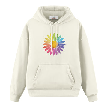 Rainbow Daisy - Premium Oversize Hoodie