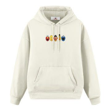 Sesame Street Friends - Premium Oversize Hoodie