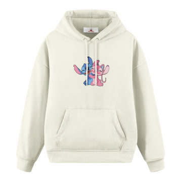 Stitch and Angel - Premium Çocuk Hoodie