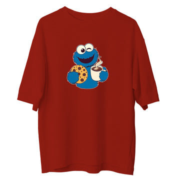 Cookie and Coffee Time - Oversize Tshirt Outlet