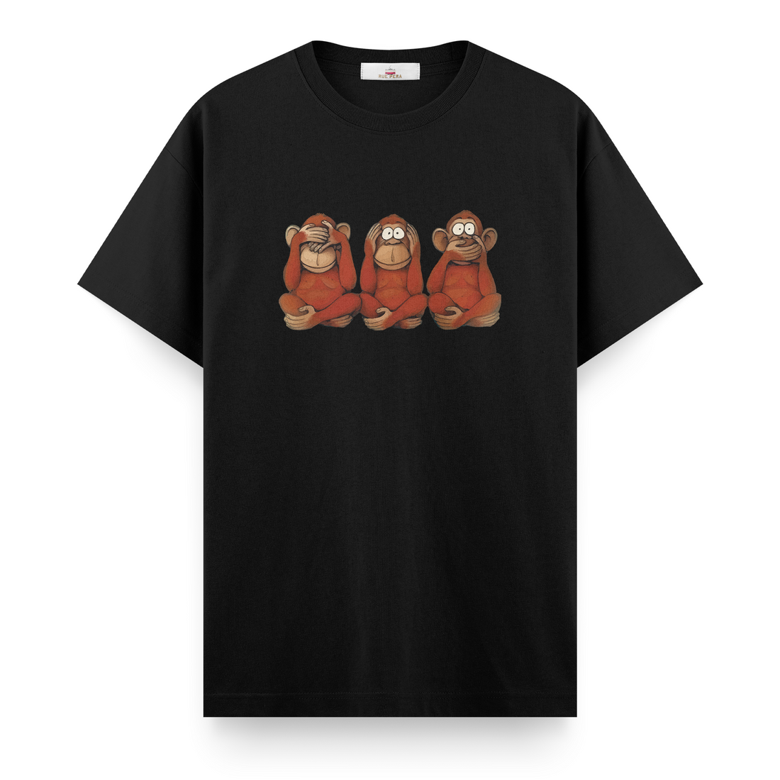 Three Monkeys - Çocuk Tshirt