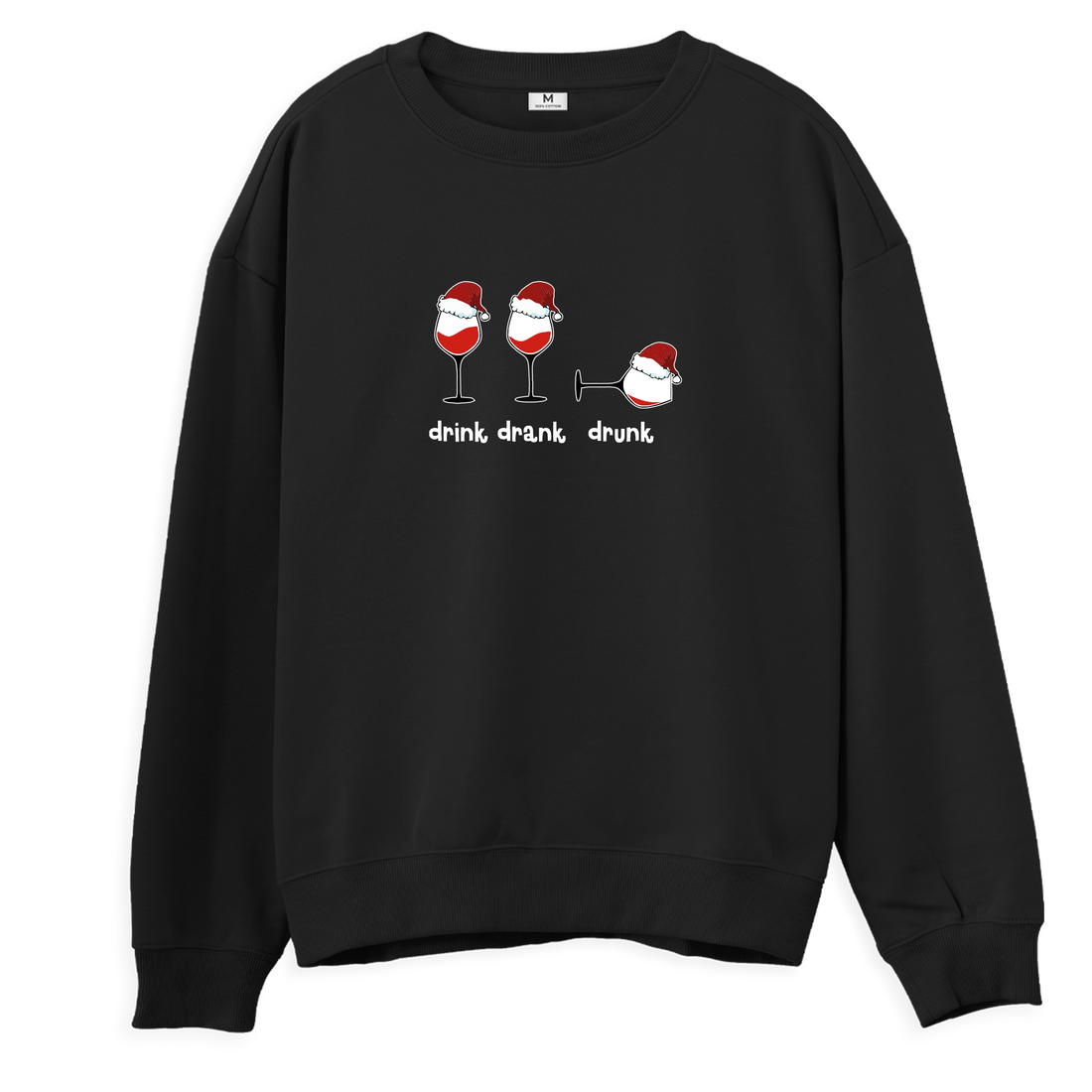 Drink Drank Drunk Noel - Sweatshirt -Regular