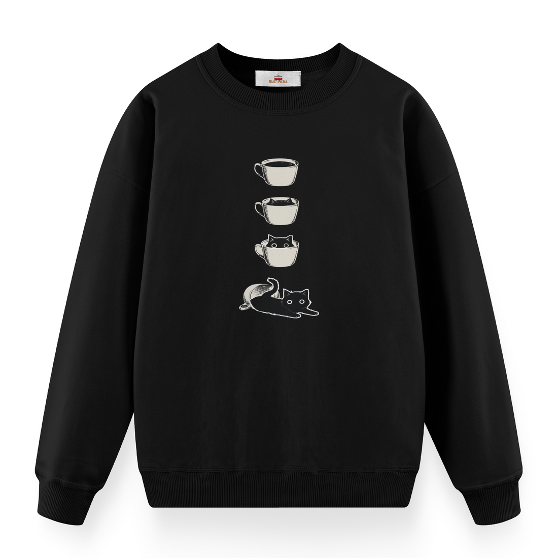 Coffee Cat - Premium Oversize Sweatshirt
