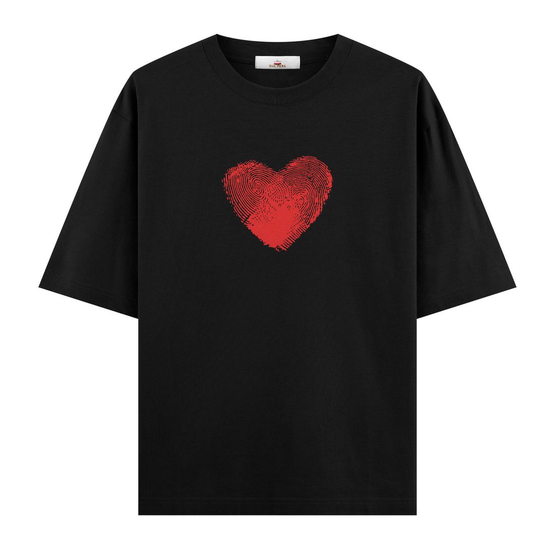 Heart Print - Oversize Tshirt