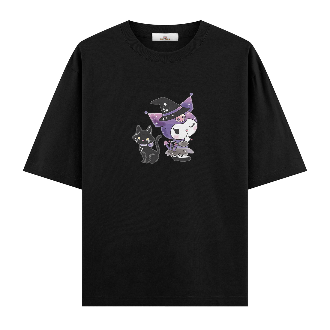 Kuromi and Cat - Oversize Tshirt