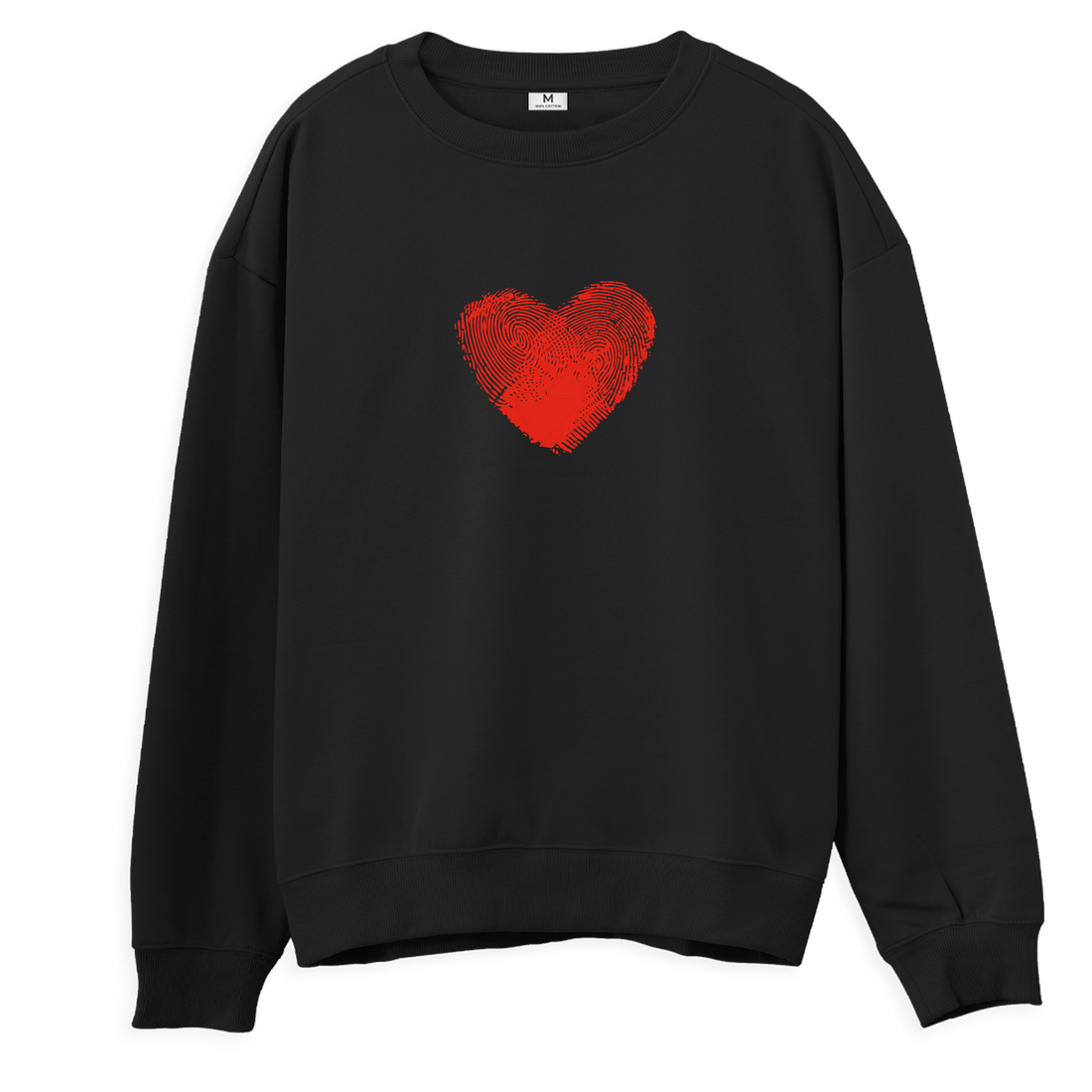 Heart Finger Print - Sweatshirt