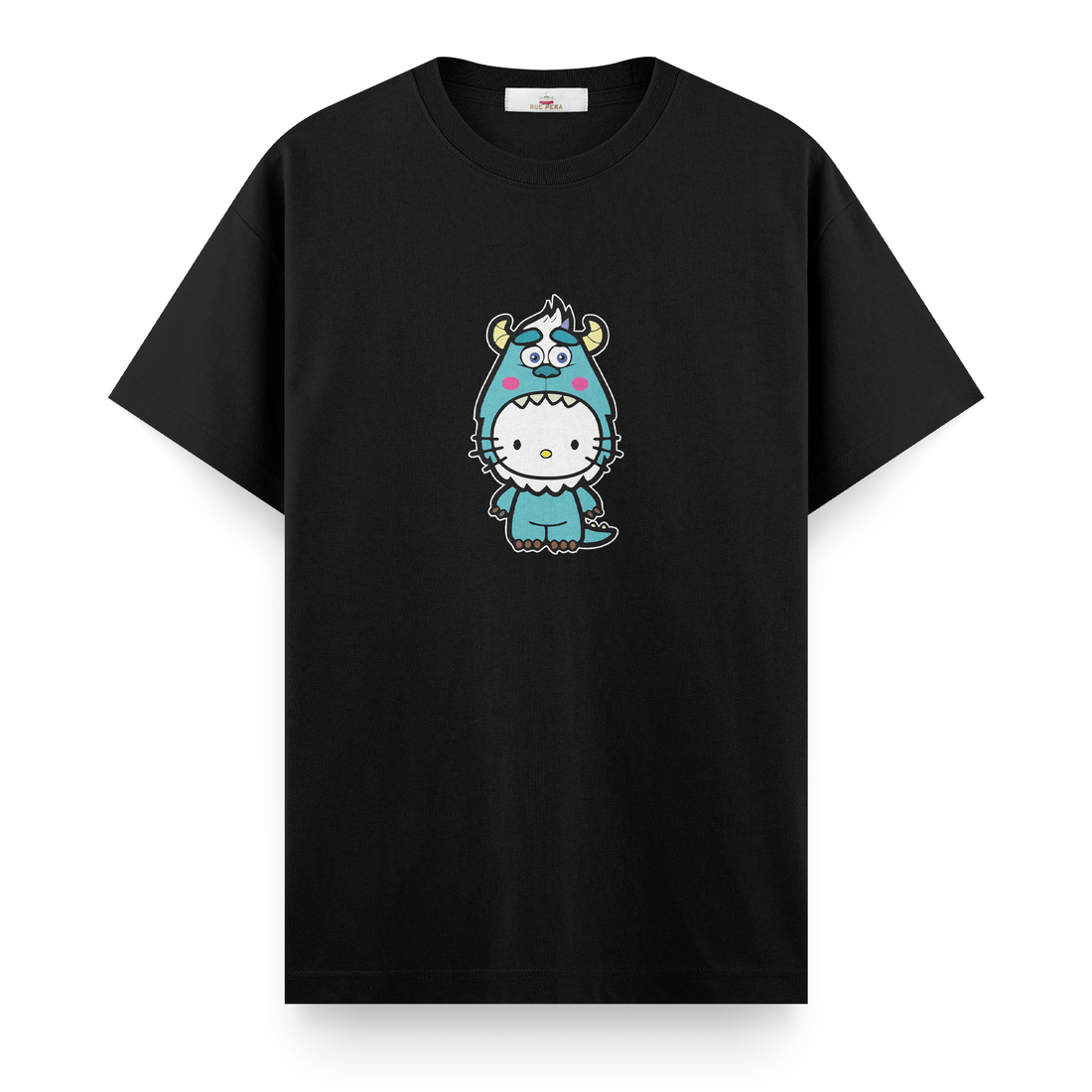 Kitty Monster Blue - Regular Tshirt