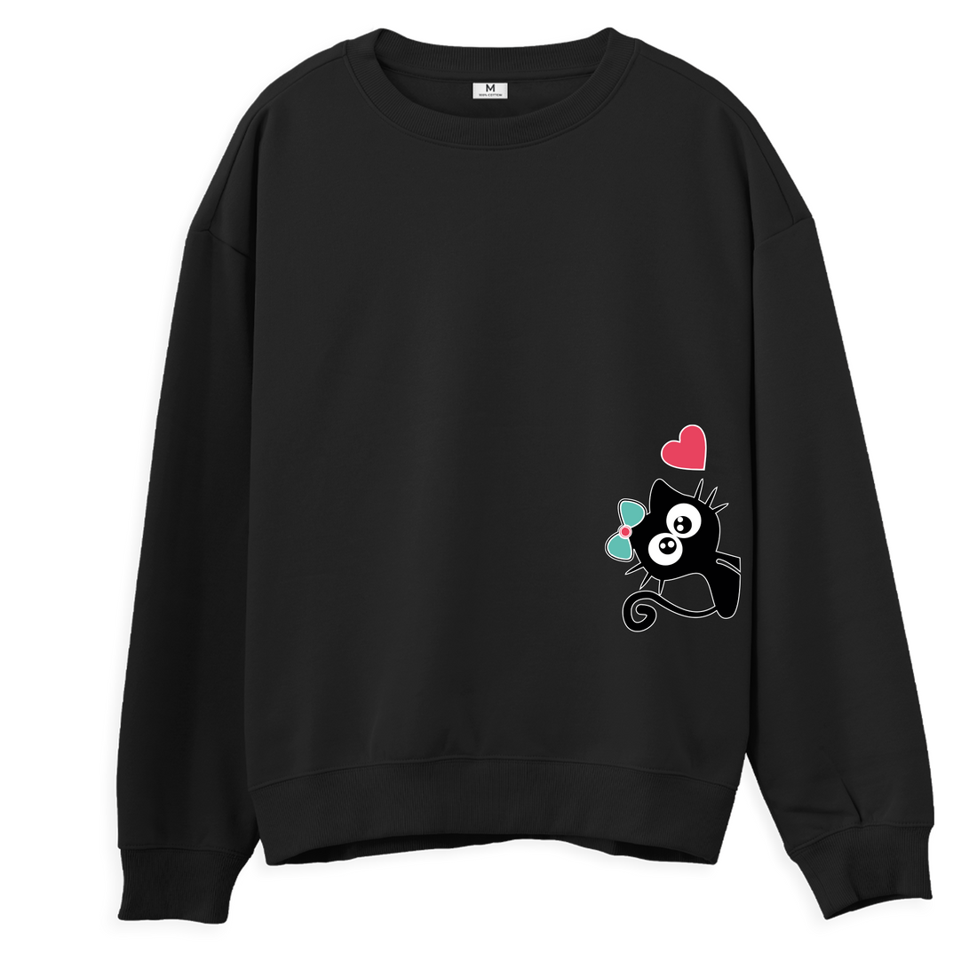 Black Cat - Sweatshirt -Regular