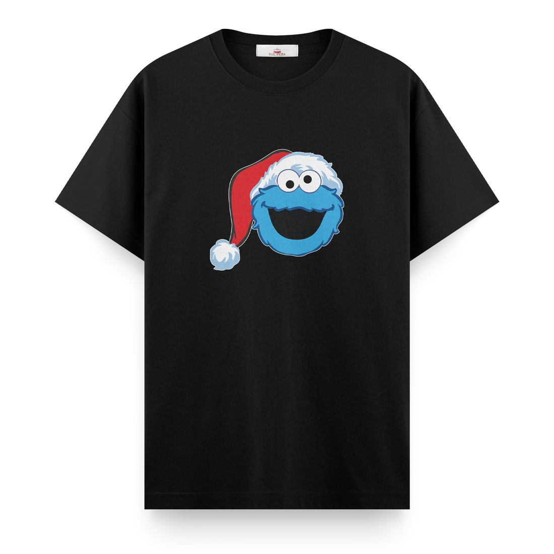 Cookie Monster Noel - Çocuk Tshirt