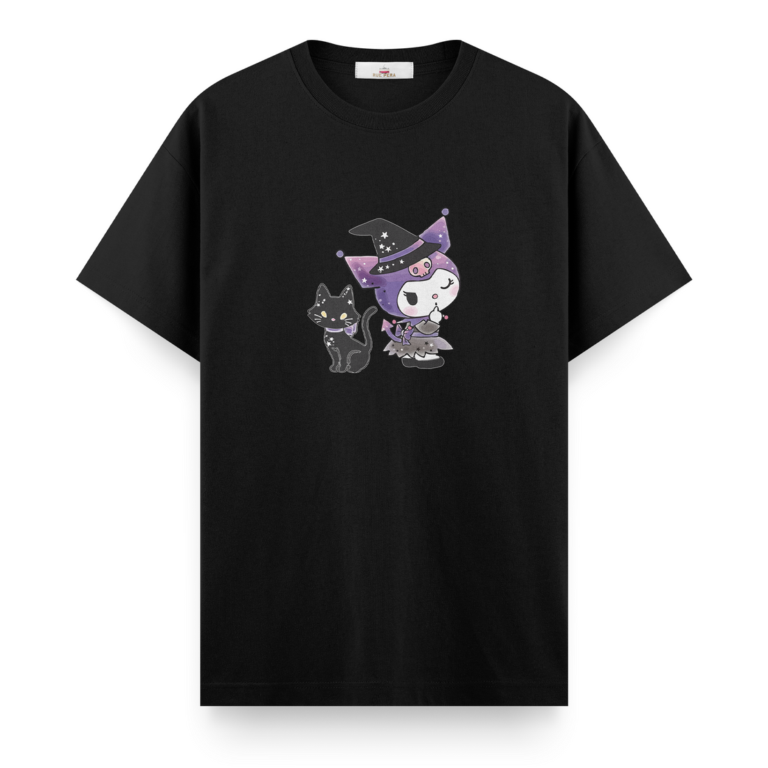 Kuromi and Cat - Çocuk Tshirt - Regular