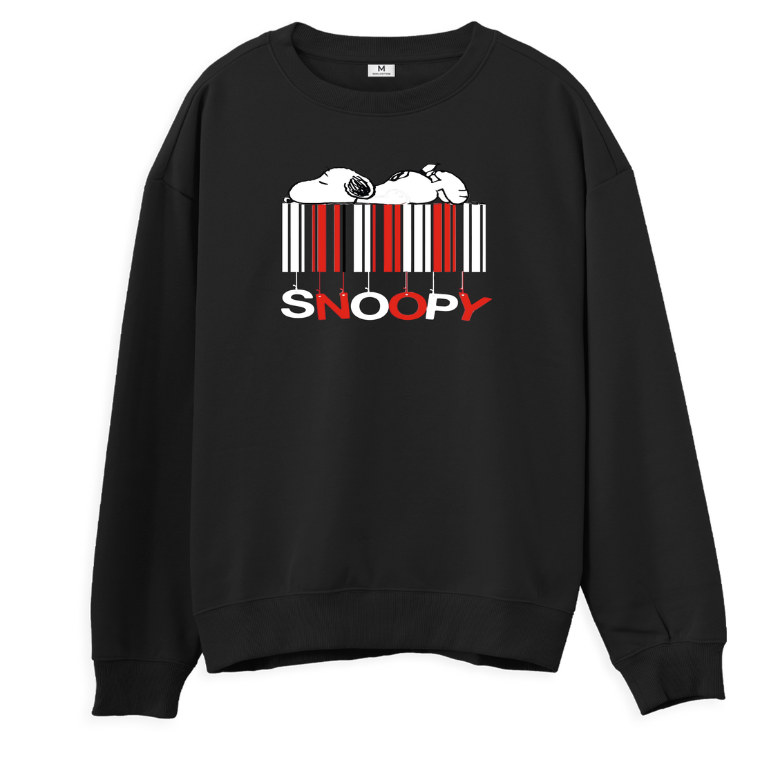 Snoopy Barcode - Sweatshirt -Regular
