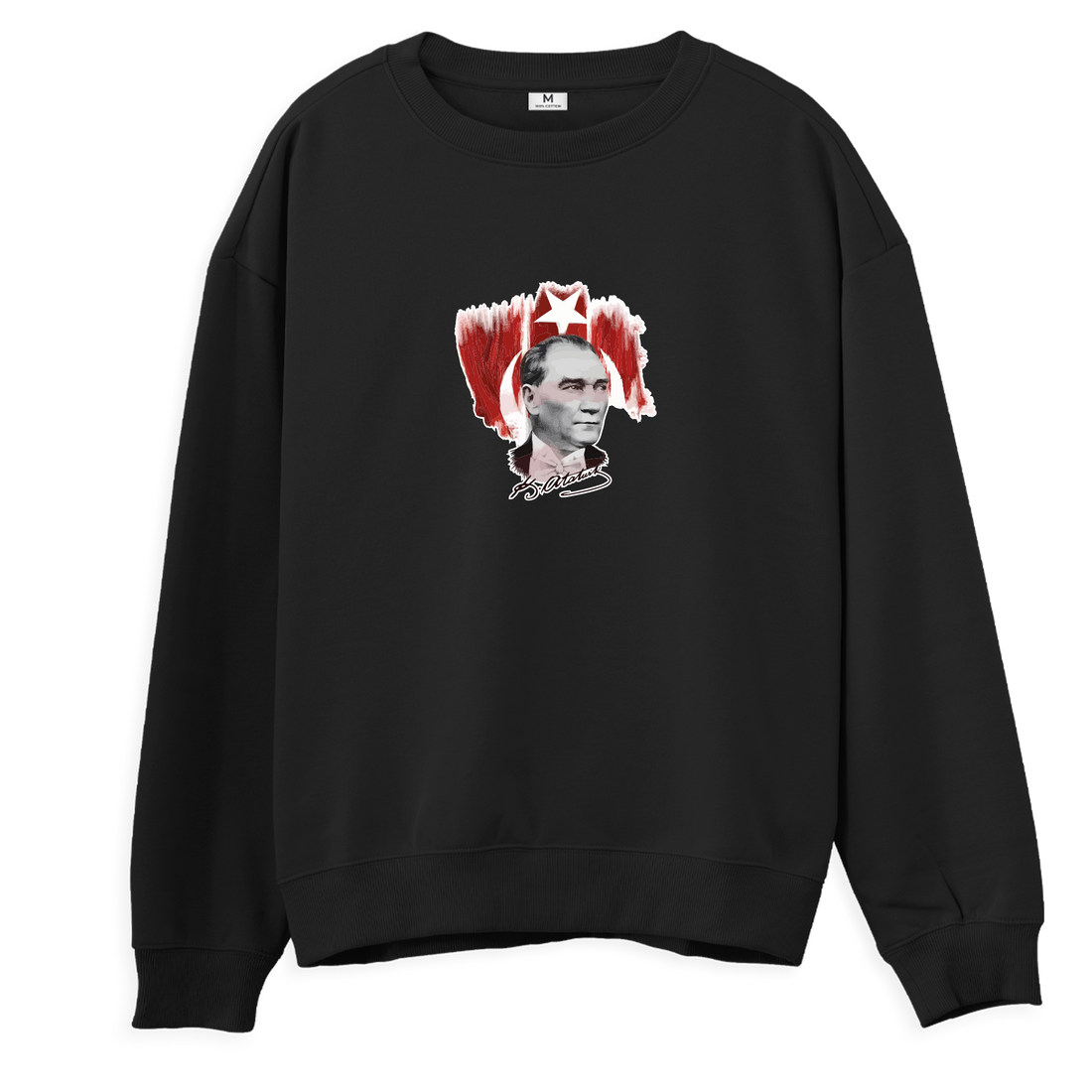 Atatürk Bayrak - Sweatshirt -Regular