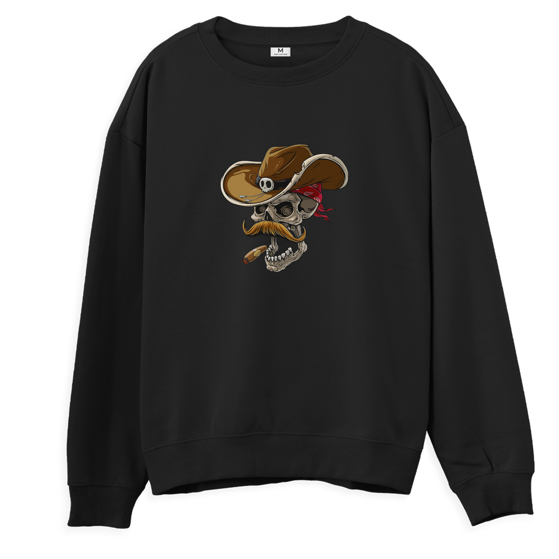 Cowboy Skull - Sweatshirt -Regular