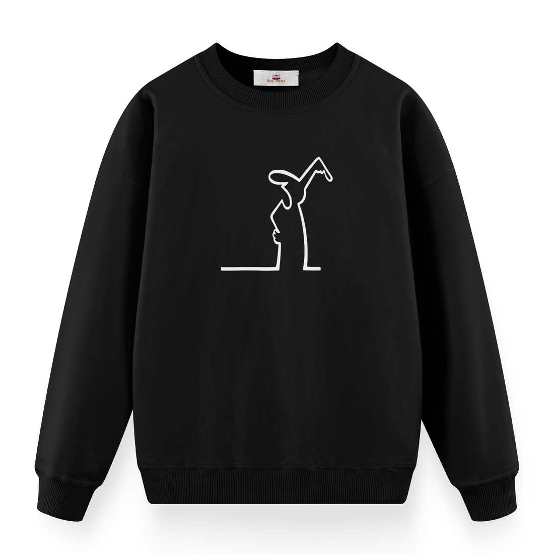 Lineman Here - Premium Oversize Sweatshirt