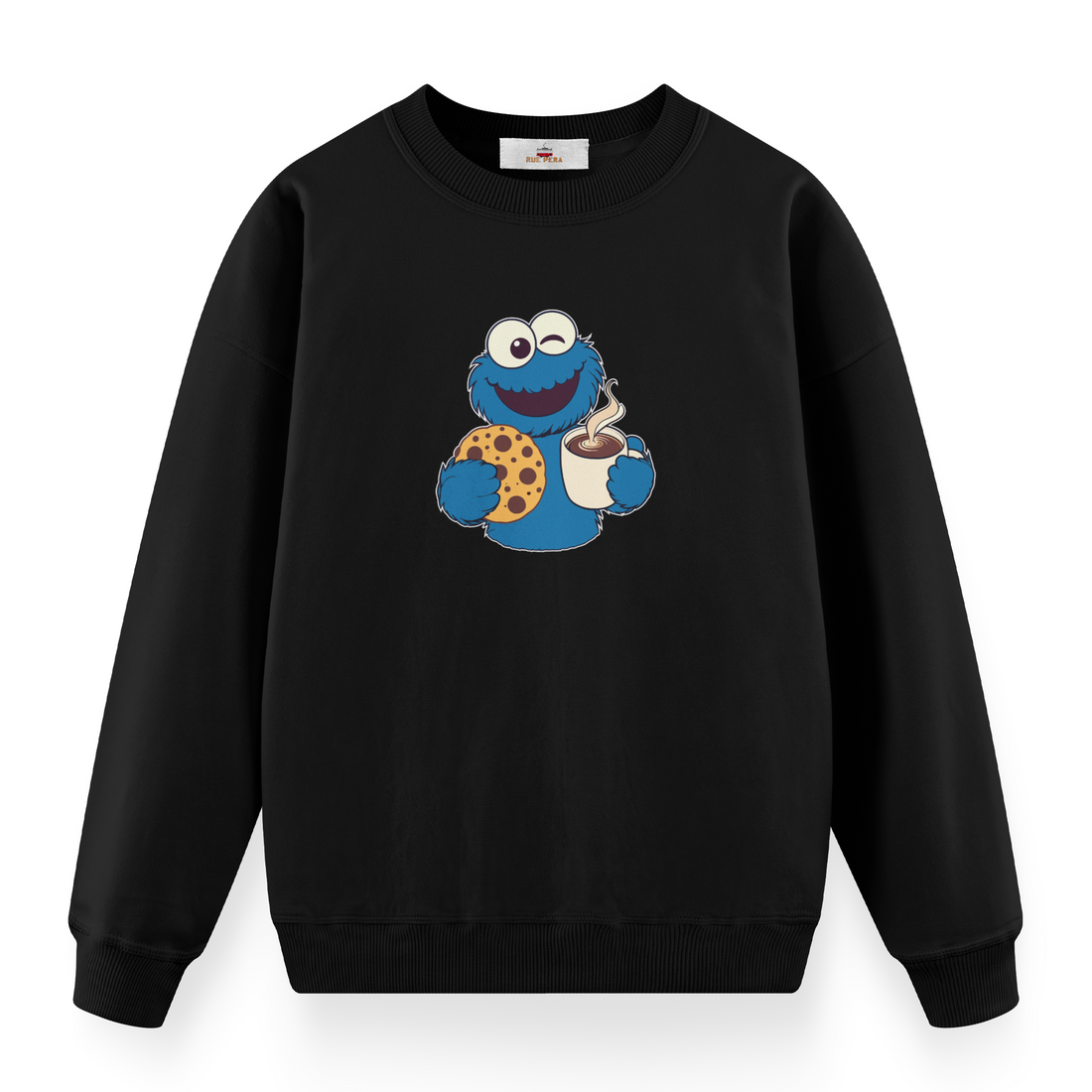 Cookie and Coffee Time - Premium Oversize Sweatshirt