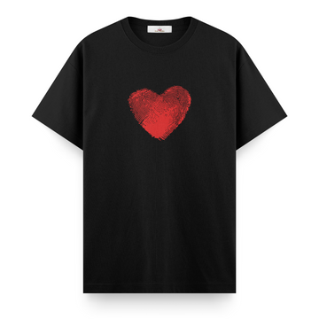 Heart Print - Regular Tshirt Outlet