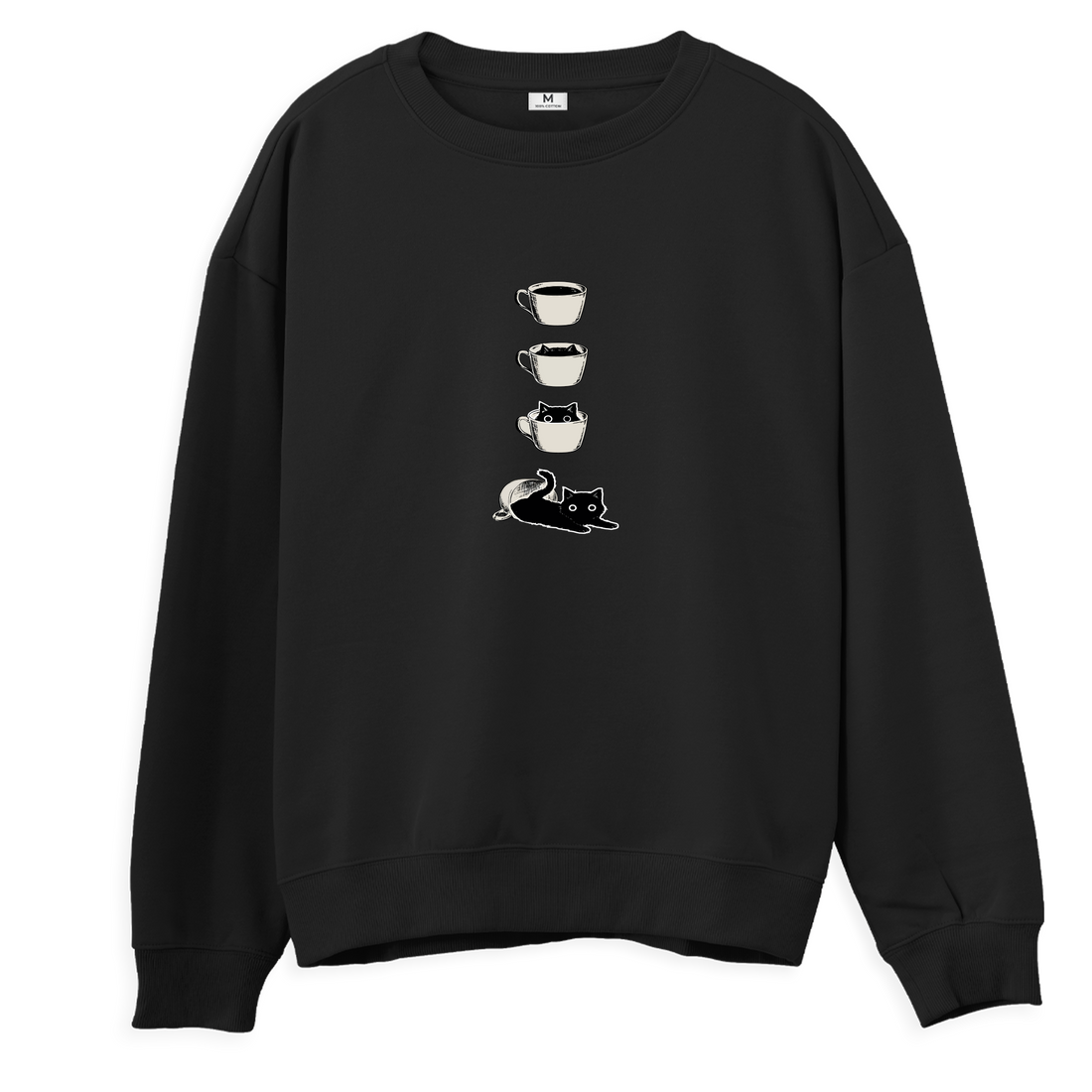 Coffee Cat - Sweatshirt -Regular