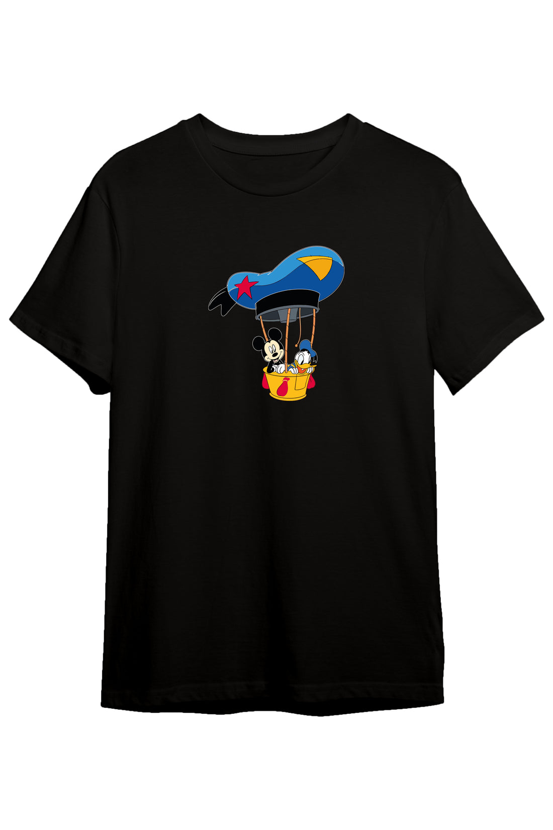 Mickey and Donald Balloon - Çocuk Tshirt - Regular