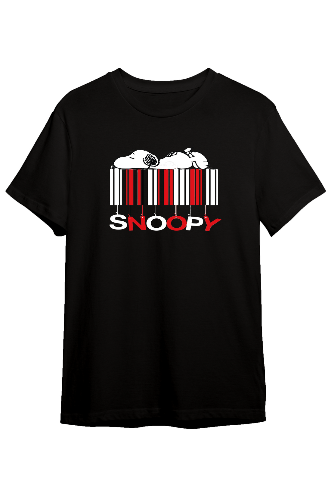 Snoopy Barcode - Regular Tshirt