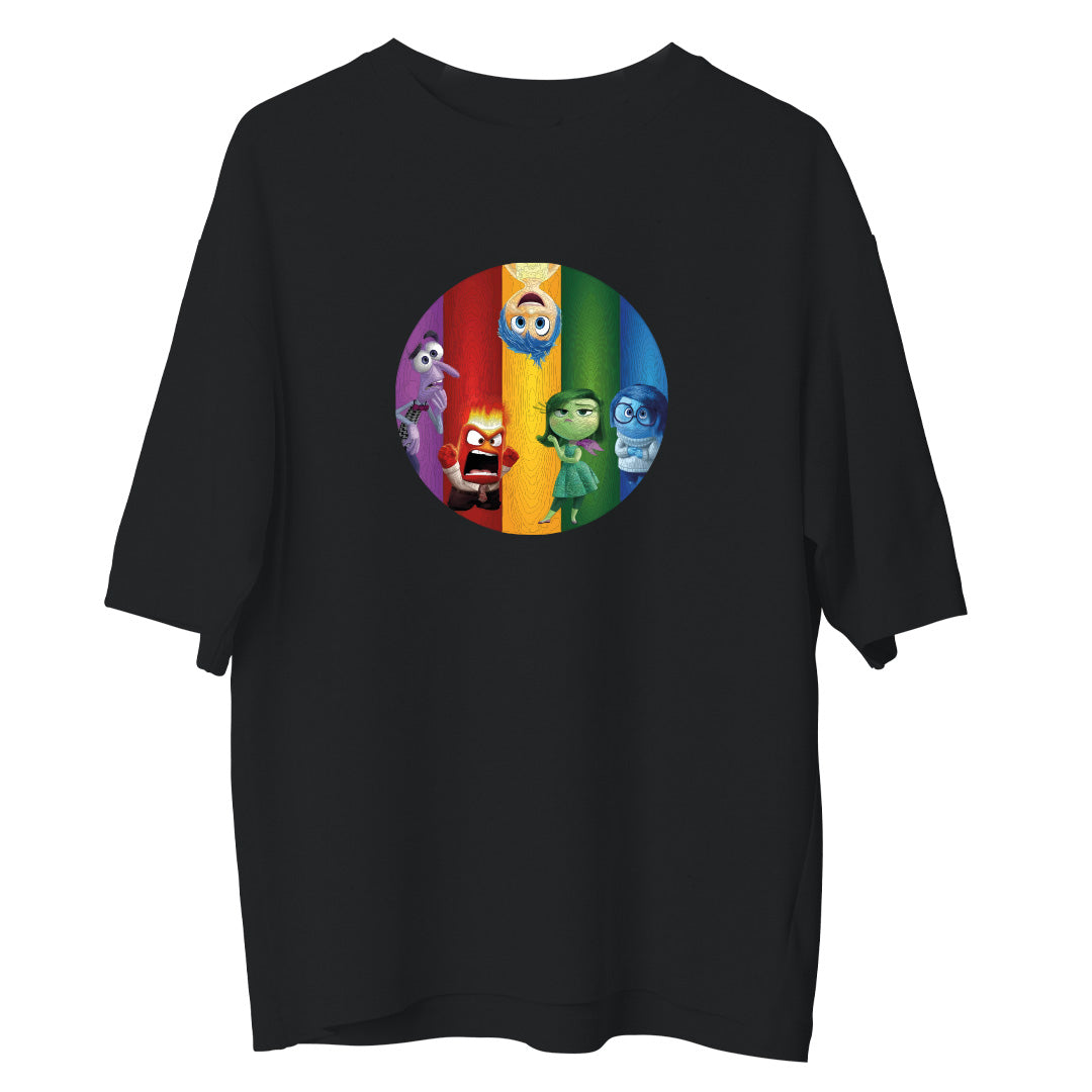 Inside Out Circle  - Oversize Tshirt