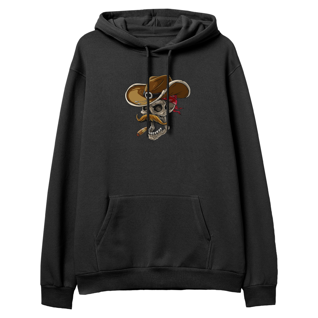 Cowboy Skull - Hoodie - Regular