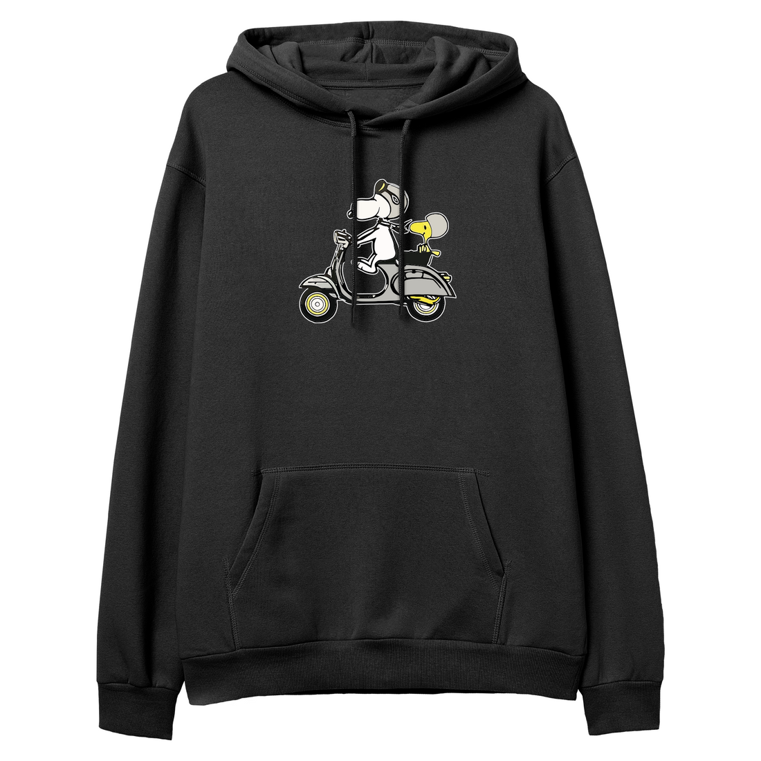 Snoopy and Bird - Hoodie - Regular