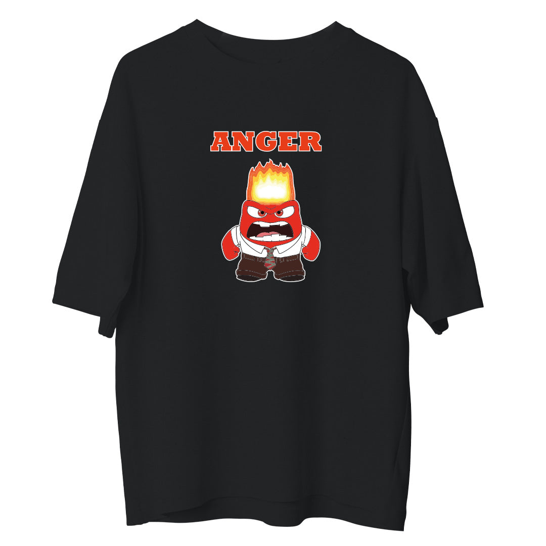 Inside Out Anger  - Oversize Tshirt