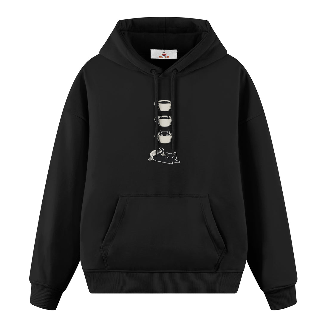 Coffee Cat - Premium Oversize Hoodie