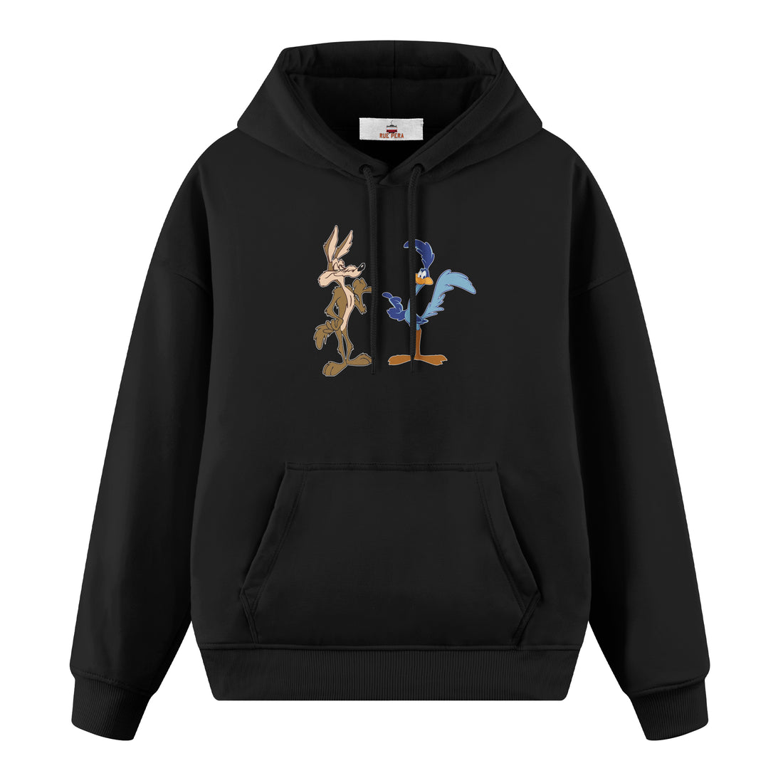 Coyete and Road Runner - Premium Oversize Hoodie