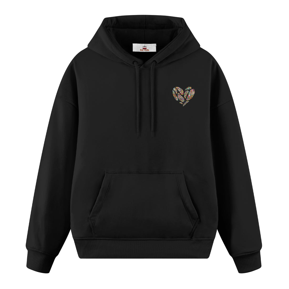 Feather Heart - Premium Oversize Hoodie