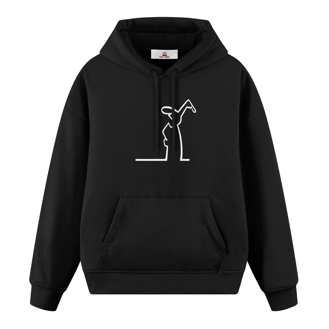 Lineman Here - Premium Oversize Hoodie