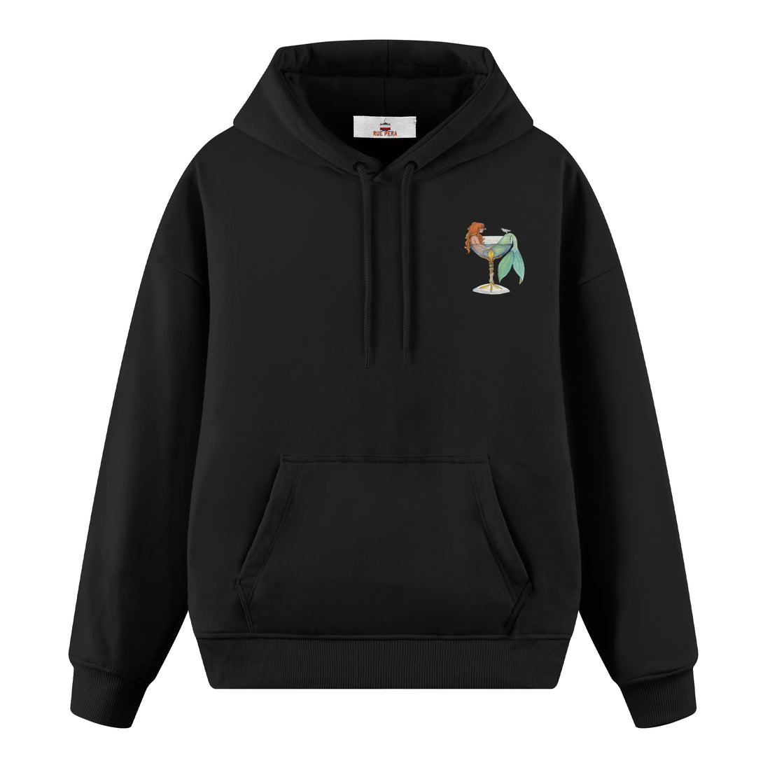 Mermaid in the Cup - Premium Oversize Hoodie