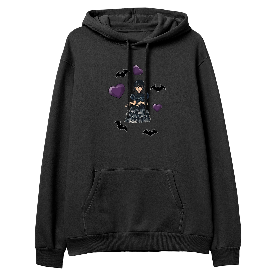 Wednesday Heart - Hoodie - Regular